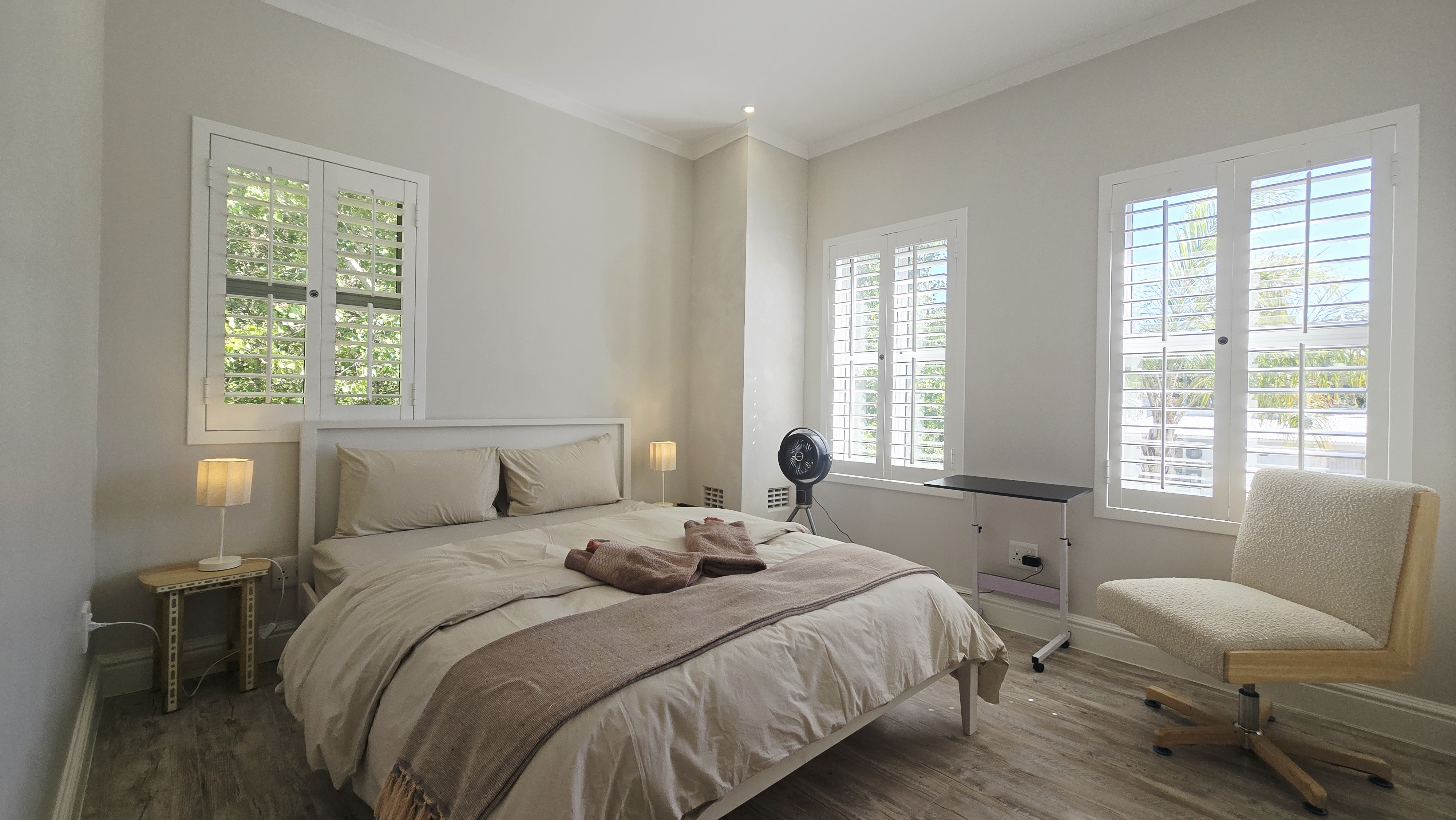Fay's Huisie main bedroom